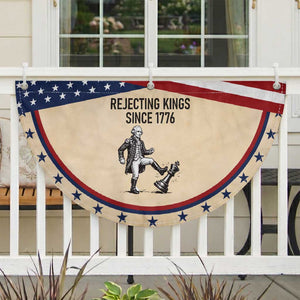 Rejecting Kings Since 1776 Patriotic Fan Flag Funny George Washington TS12 2pcs pack Classic Tan Print Your Wear