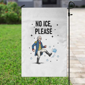 Funny George Washington Garden Flag No Ice Please TS12 Print Your Wear