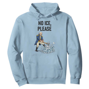Funny George Washington Political Anti Ice Gift Hoodie TS12 Light Blue Print Your Wear