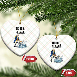 Funny George Washington Political Anti Ice Gift Ceramic Ornament TS12 Print Your Wear