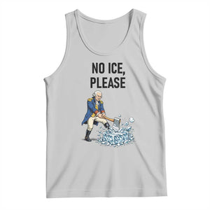 Funny George Washington Political Anti Ice Gift Tank Top TS12 Ash Print Your Wear