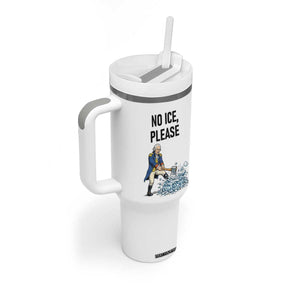 Funny George Washington Political Anti Ice Gift Tumbler With Handle TS12 Print Your Wear
