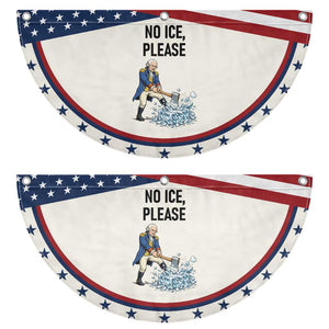 Funny George Washington Political Anti Ice Gift Patriotic Fan Flag TS12 2pcs pack Classic Beige Print Your Wear