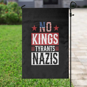 American Democracy Garden Flag No Kings No Tyrants No Nazis TS12 Print Your Wear
