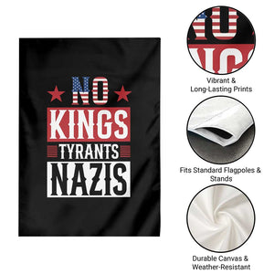 American Democracy Garden Flag No Kings No Tyrants No Nazis TS12 Print Your Wear