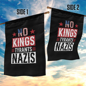 American Democracy Garden Flag No Kings No Tyrants No Nazis TS12 Print Your Wear