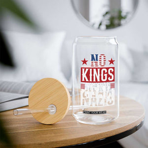 American Democracy Glass Can No Kings No Tyrants No Nazis TS12 Print Your Wear