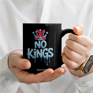 No Kings Abolish ICE Coffee Mug Anti Authoritarian Protest TS12 Print Your Wear