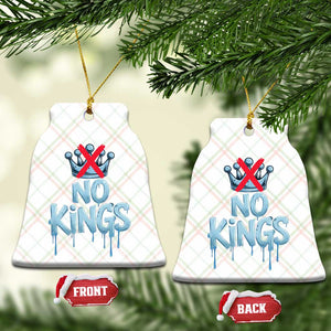 No Kings Abolish ICE Ceramic Ornament Anti Authoritarian Protest TS12 Print Your Wear