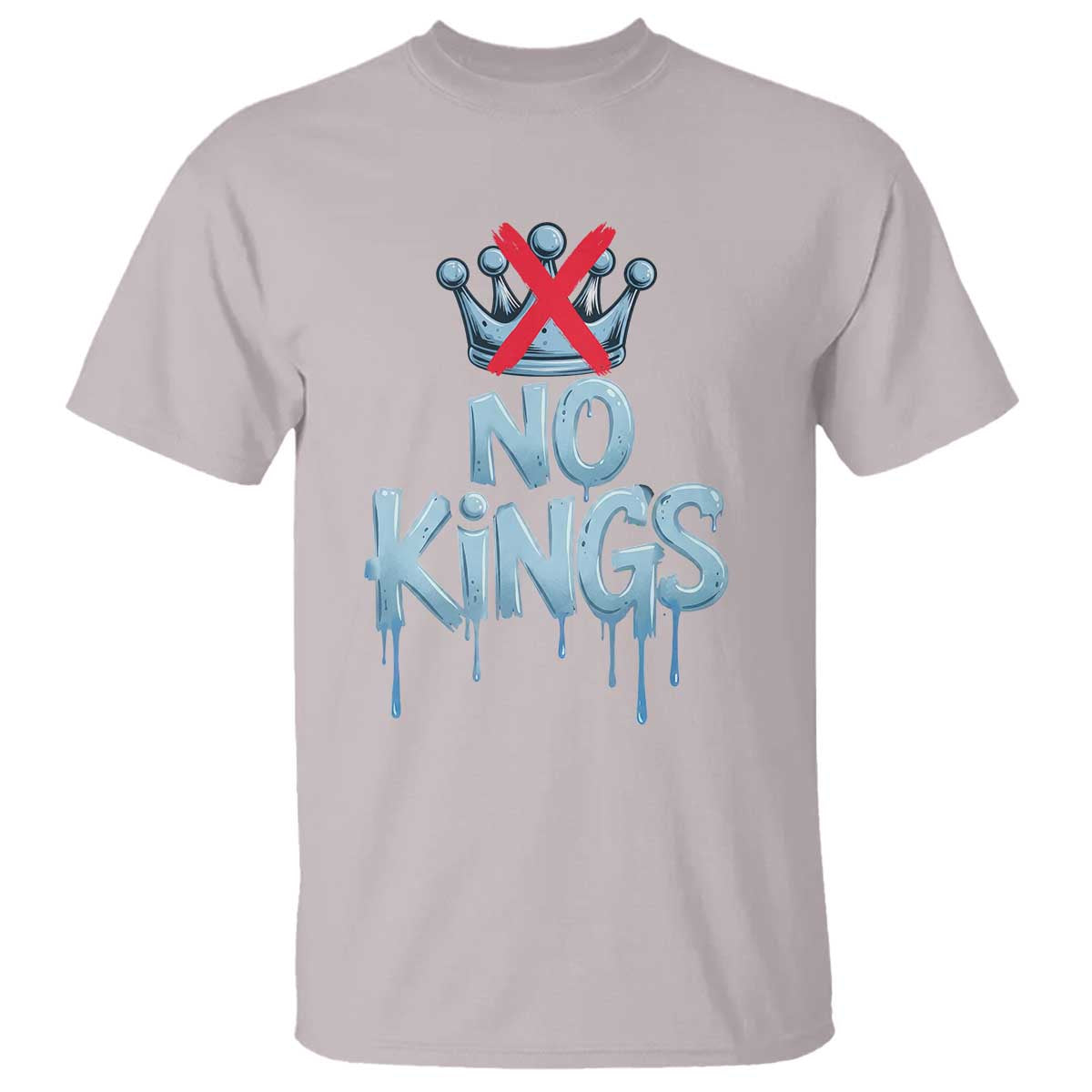 No Kings Abolish ICE T Shirt Anti Authoritarian Protest TS12 Ice Gray Print Your Wear
