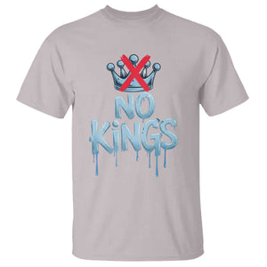 No Kings Abolish ICE T Shirt Anti Authoritarian Protest TS12 Ice Gray Print Your Wear