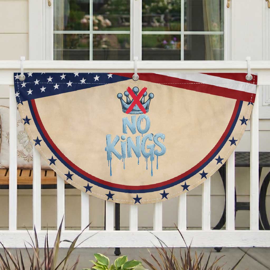 No Kings Abolish ICE Patriotic Fan Flag Anti Authoritarian Protest TS12 2pcs pack Classic Tan Print Your Wear