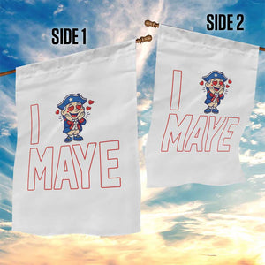 I Love Maye Garden Flag Funny QB Sport Fan TS12 Print Your Wear