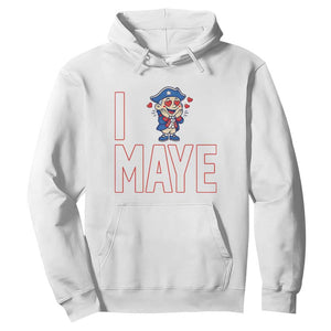I Love Maye Hoodie Funny QB Sport Fan TS12 White Print Your Wear