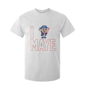 I Love Maye T Shirt For Kid Funny QB Sport Fan TS12 White Print Your Wear