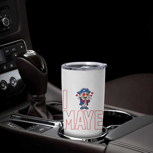 I Love Maye Tumbler Cup Funny QB Sport Fan TS12 Print Your Wear