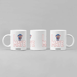 I Love Maye Coffee Mug Funny QB Sport Fan TS12 Print Your Wear