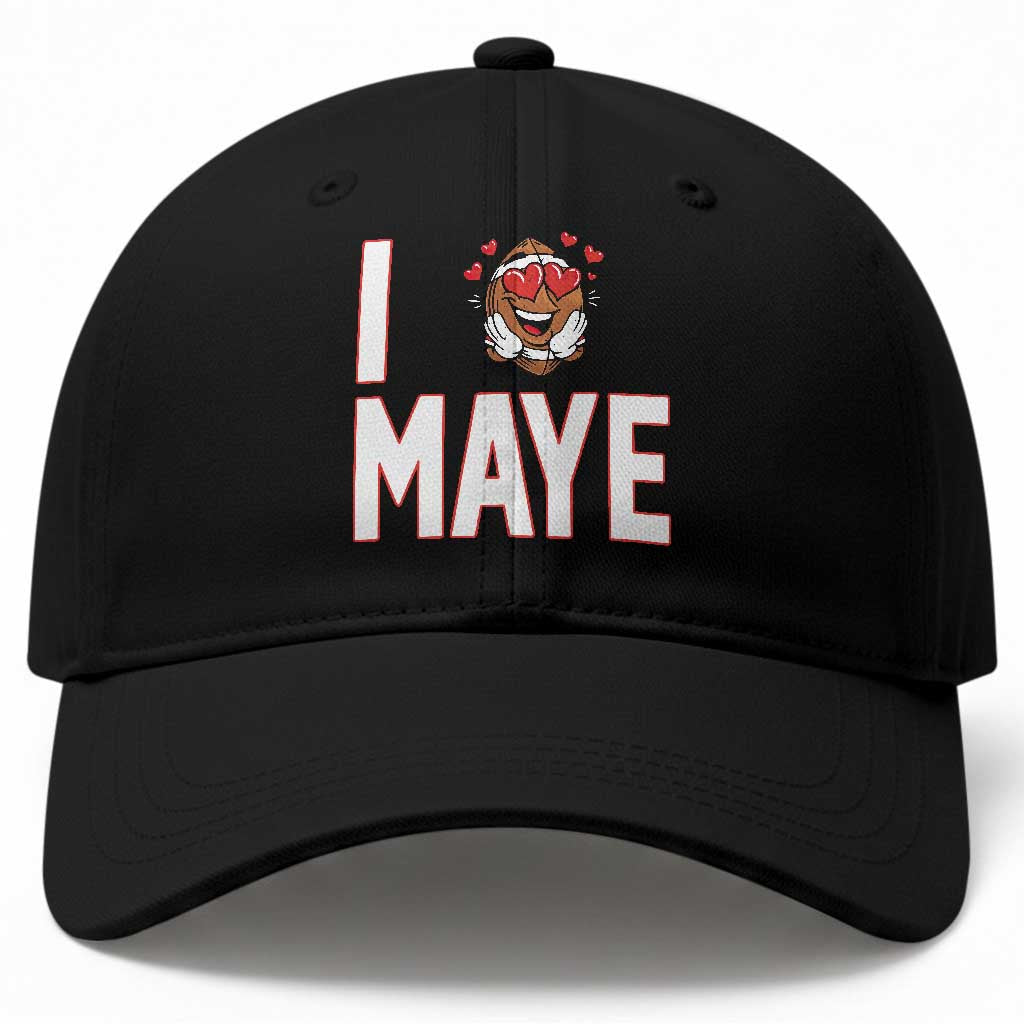 I Love Maye Baseball Cap Football Lover Gift For NE Fan TS12 Print Your Wear