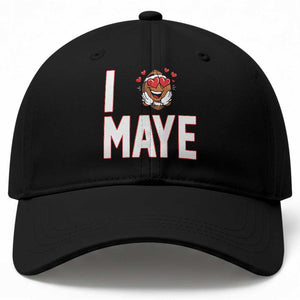 I Love Maye Baseball Cap Football Lover Gift For NE Fan TS12 Print Your Wear