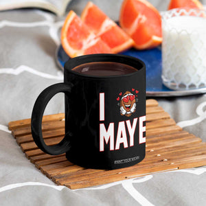 I Love Maye Coffee Mug Football Lover Gift For NE Fan TS12 Print Your Wear
