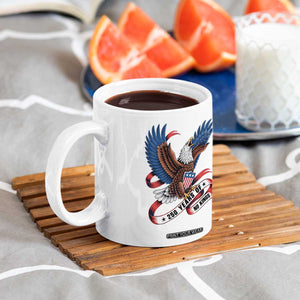 No Kings Coffee Mug USA 250th Anniversary Freedom Eagle TS12 Print Your Wear