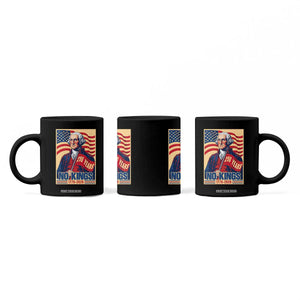 Funny George Washington Freedom Protest Coffee Mug No Kings TS12 Print Your Wear