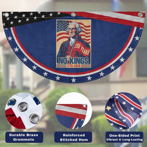 Funny George Washington Freedom Protest Patriotic Fan Flag No Kings TS12 Print Your Wear