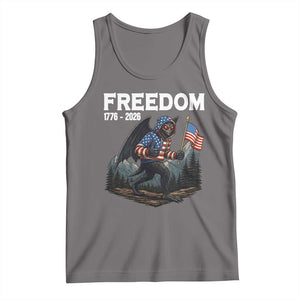 Patriotic Mothman Lover Tank Top Funny USA 250 Anniversary Gift TS12 Deep Heather Print Your Wear