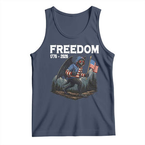 Patriotic Mothman Lover Tank Top Funny USA 250 Anniversary Gift TS12 Navy Print Your Wear
