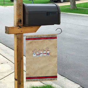 Patriotic Cat Lover Gift Patriotic Garden Flag USA 250 Anniversary TS12 Vintage Rustic Tan Red Print Your Wear