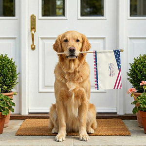 Patriotic Cat Lover Gift Patriotic Handheld Flag USA 250 Anniversary TS12 Print Your Wear