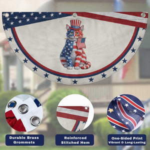 Proud American Cat Lover Patriotic Fan Flag Animal Lover Gift TS12 Print Your Wear