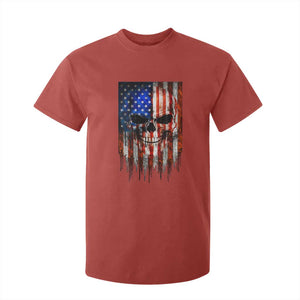 Patriotic Skull American Flag USA Pride T Shirt For Kid TS12 Red Print Your Wear