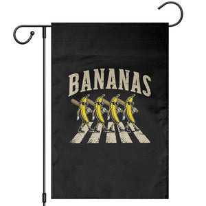 Retro Bananas Parody Garden Flag Funny Baseball Player Gift TS12 Black Print Your Wear