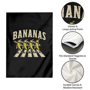 Retro Bananas Parody Garden Flag Funny Baseball Player Gift TS12 Print Your Wear