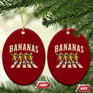 Retro Bananas Parody Ceramic Ornament Funny Baseball Player Gift TS12 Print Your Wear