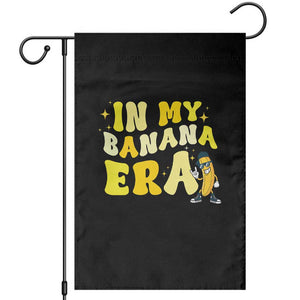 Funny In My Banana Era Graphic Garden Flag Retro Fruit Lover TS12 Black Print Your Wear