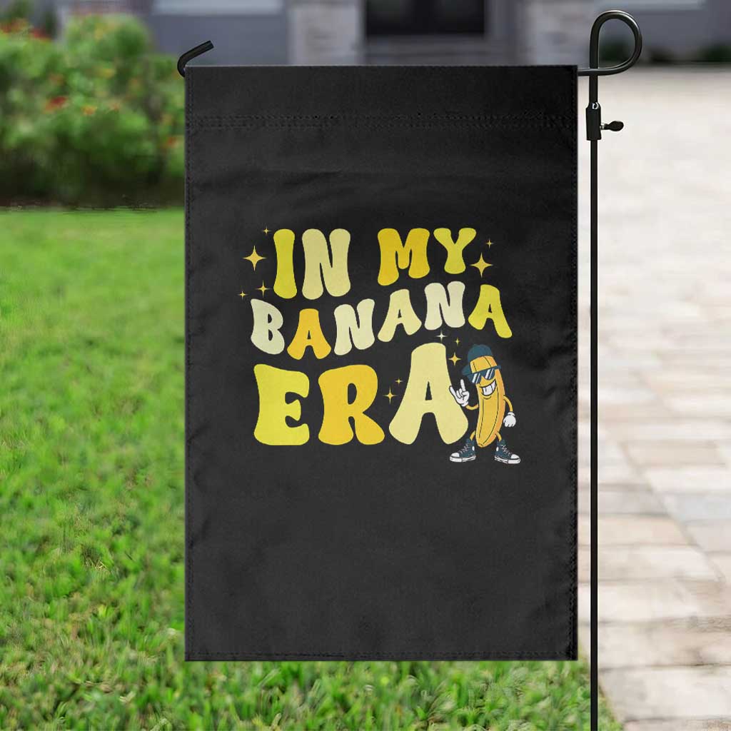 Funny In My Banana Era Graphic Garden Flag Retro Fruit Lover TS12 Print Your Wear