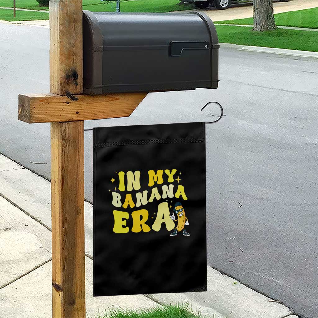 Funny In My Banana Era Graphic Garden Flag Retro Fruit Lover TS12 Print Your Wear