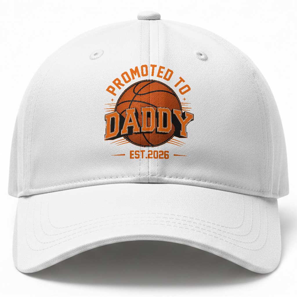 Personalized Basketball Daddy Baseball Cap Custom Number First Time Dad Pregnancy Announcement TS12 Print Your Wear
