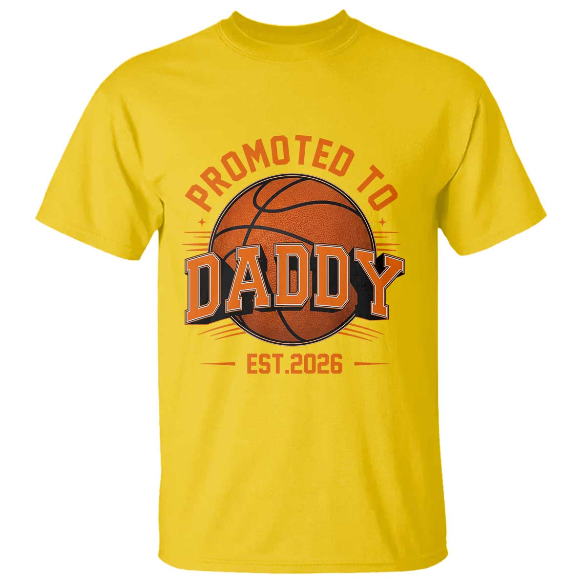 Personalized Basketball Daddy T Shirt Custom Number First Time Dad Pregnancy Announcement TS12 Daisy Print Your Wear