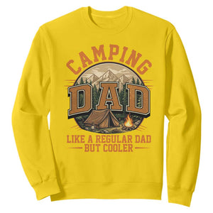 Camping Dad Like A Regular Dad But Cooler Sweatshirt Funny Fathers Day Gift TS12 Daisy Print Your Wear
