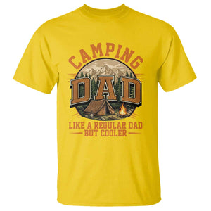 Camping Dad Like A Regular Dad But Cooler T Shirt Funny Fathers Day Gift TS12 Daisy Print Your Wear