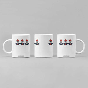Skeleton See No Crimes Hear No Truth Coffee Mug Funny Political Satire TS12 Print Your Wear