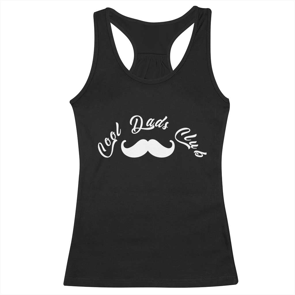 Cool Dad Club Racerback Tank Top Coolest Dad Ever Birthday Gift TS12 Black Print Your Wear
