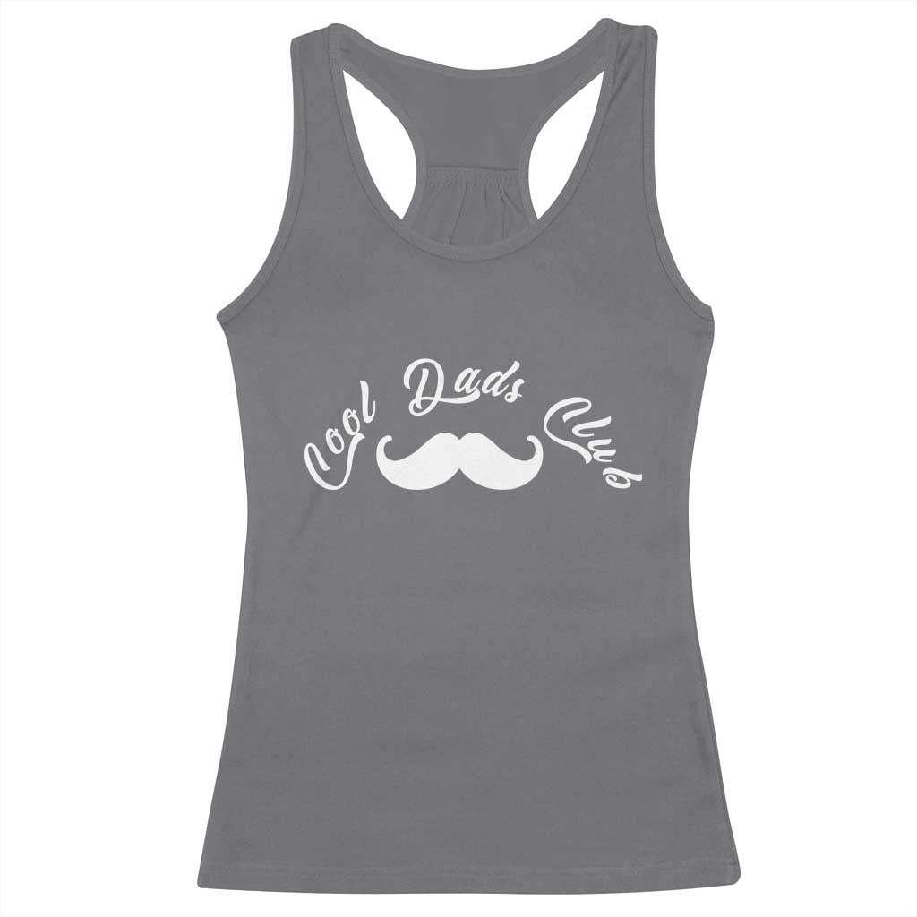 Cool Dad Club Racerback Tank Top Coolest Dad Ever Birthday Gift TS12 Charcoal Print Your Wear