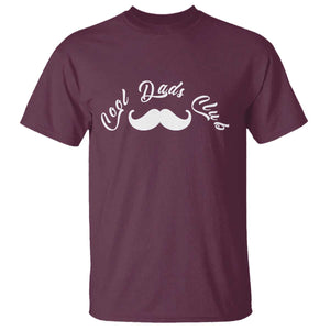 Cool Dad Club T Shirt Coolest Dad Ever Birthday Gift TS12 Maroon Print Your Wear