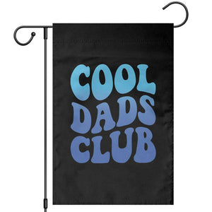 Cool Dads Club Blue Typography Garden Flag Fathers Day Gift TS12 Black Print Your Wear