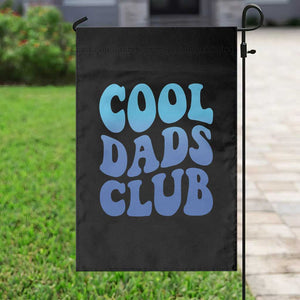 Cool Dads Club Blue Typography Garden Flag Fathers Day Gift TS12 Print Your Wear