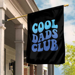 Cool Dads Club Blue Typography Garden Flag Fathers Day Gift TS12 Print Your Wear